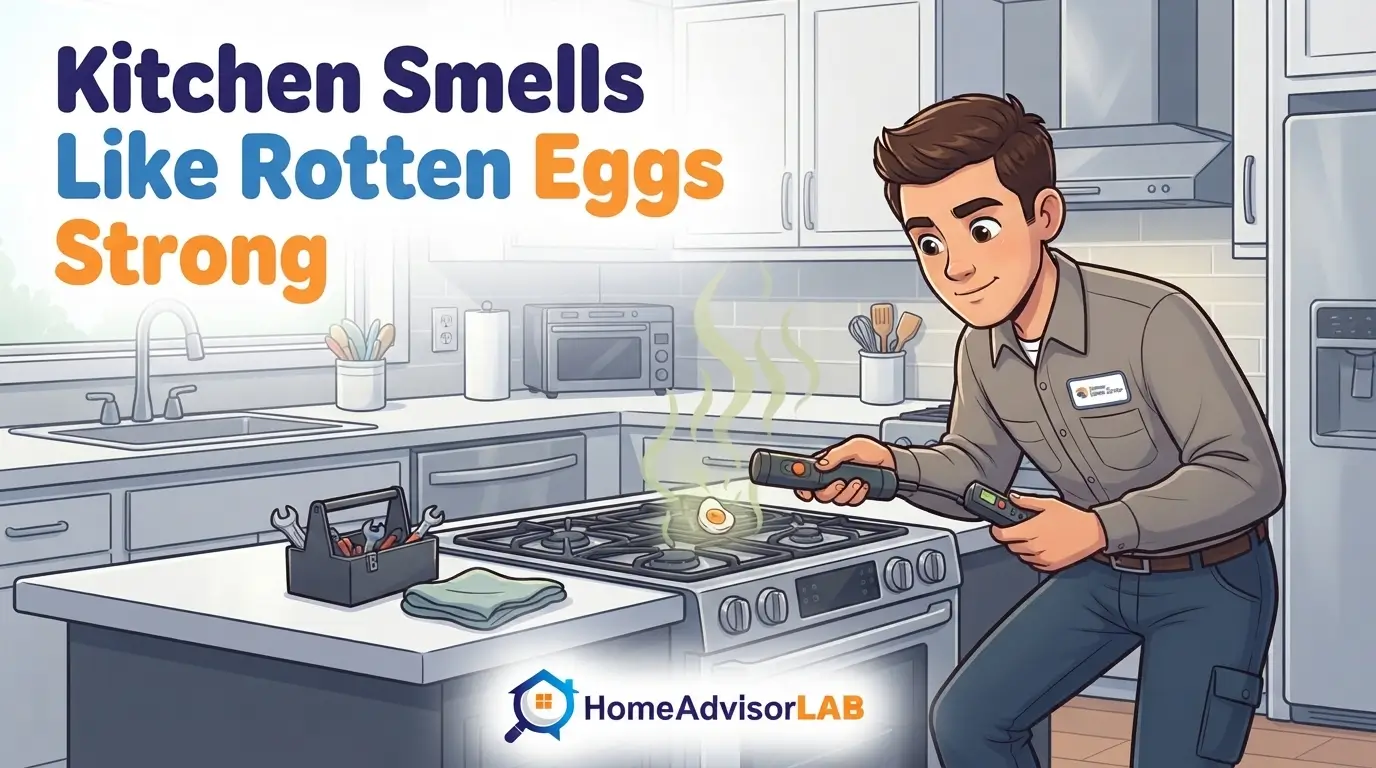 Kitchen Smells Like Rotten Eggs Strong