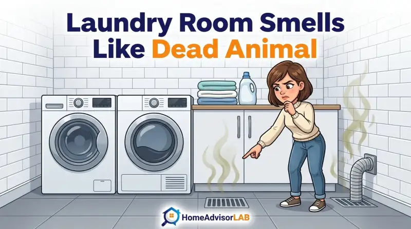 Laundry Room Smells Like Dead Animal