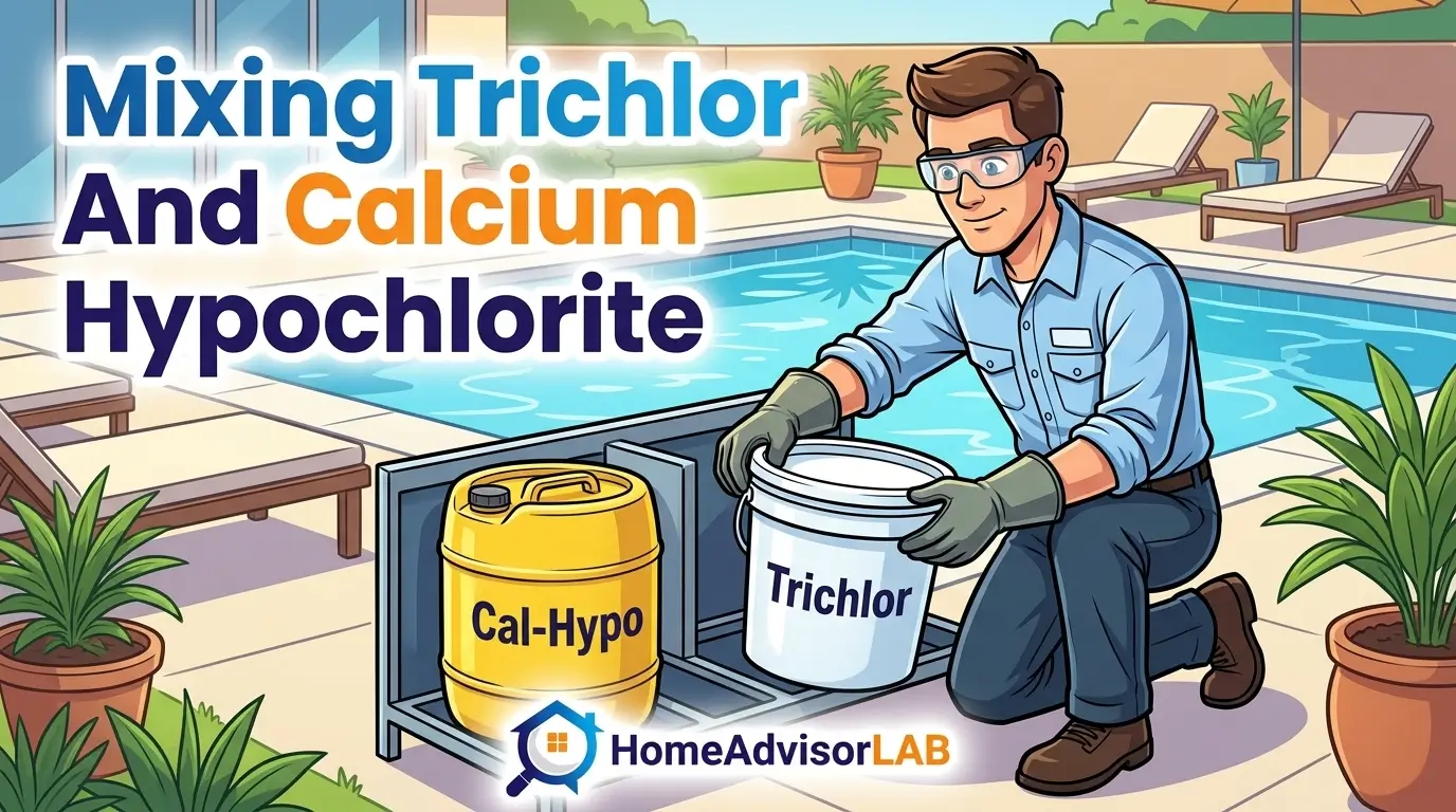 Mixing Trichlor And Calcium Hypochlorite