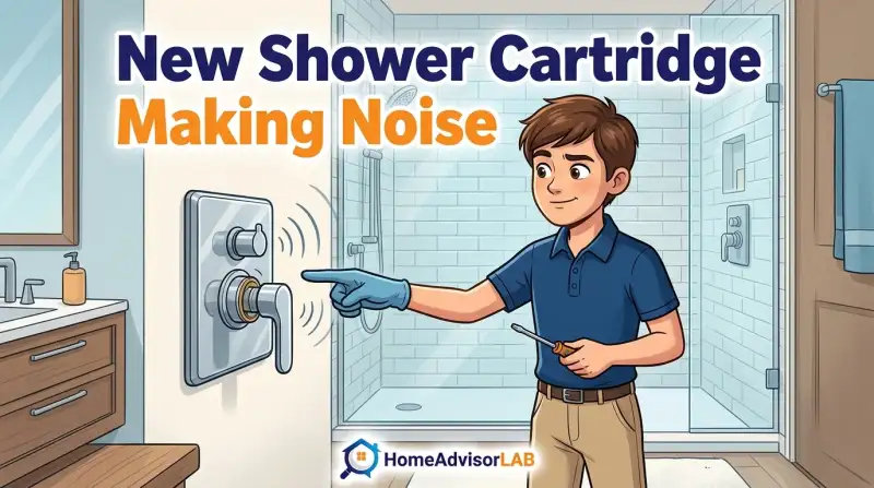 New Shower Cartridge Making Noise