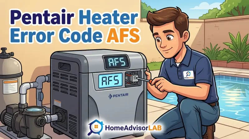 Pentair Heater Error Code AFS