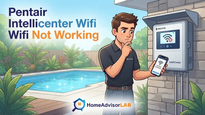 Pentair Intellicenter Wifi Not Working