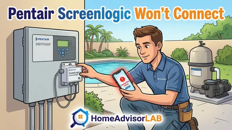 Pentair Screenlogic Won't Connect