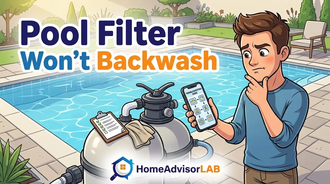 Pool Filter Won’t Backwash