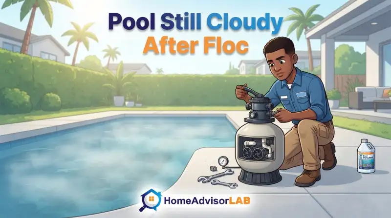 Pool Still Cloudy After Floc