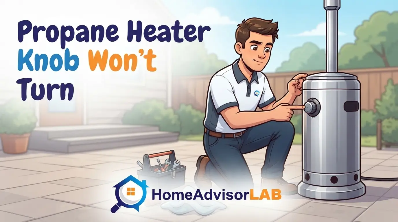 Propane Heater Knob Won’t Turn