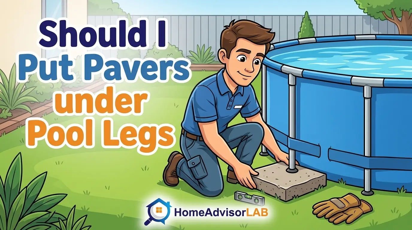 Should I Put Pavers under Pool Legs