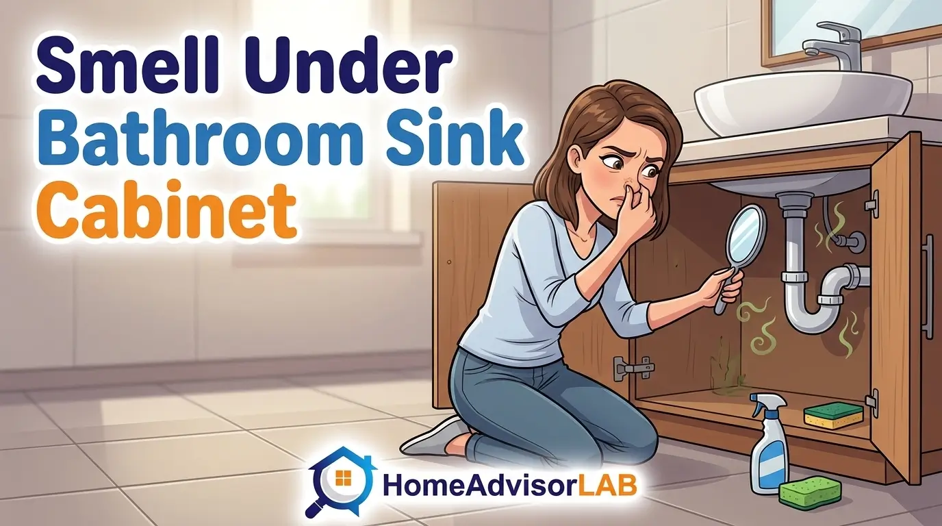 Smell Under Bathroom Sink Cabinet