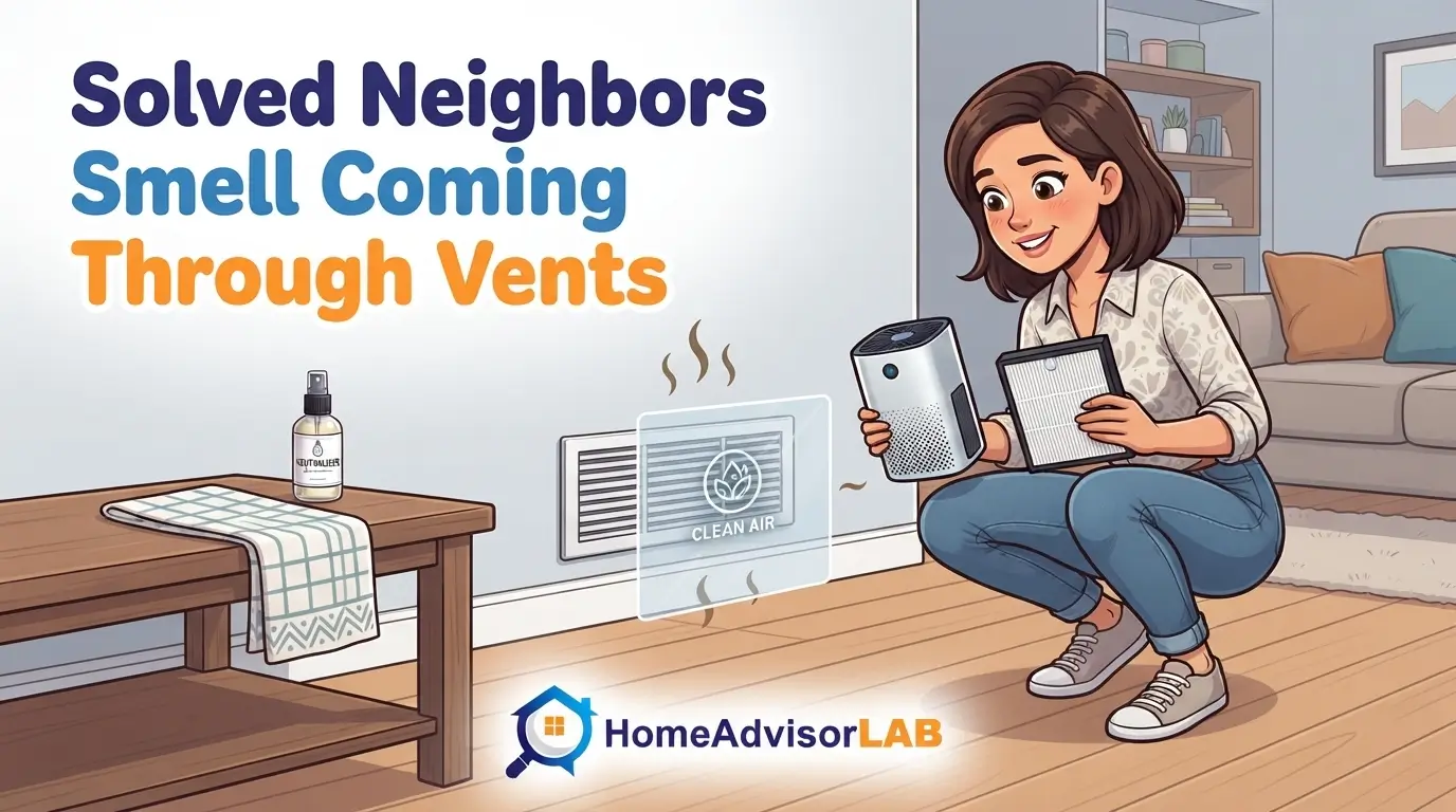 Solved Neighbors Smell Coming Through Vents