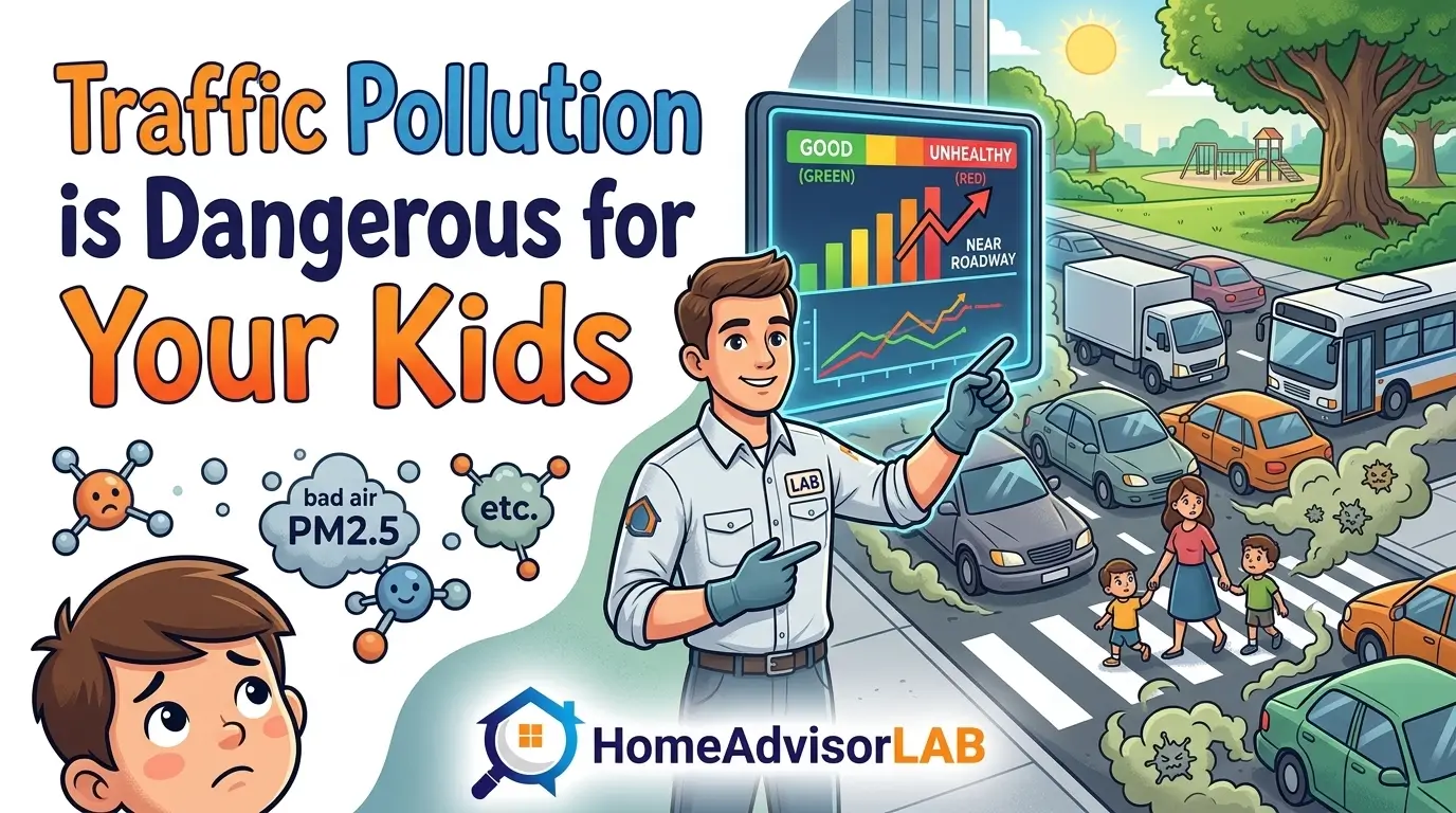 Traffic Pollution is Dangerous for Your Kids