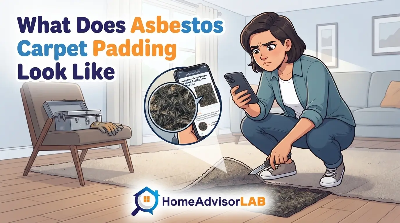 What Does Asbestos Carpet Padding Look Like