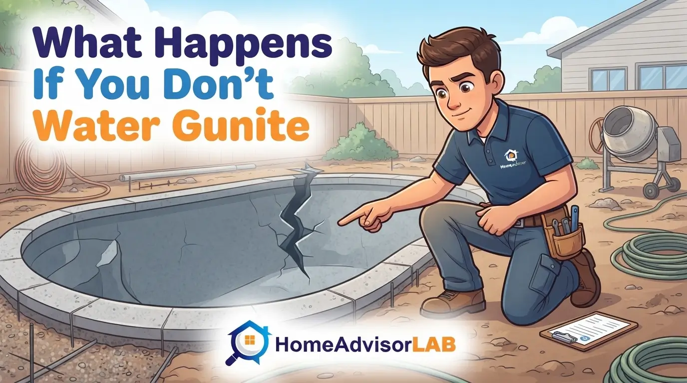 What Happens If You Don’t Water Gunite