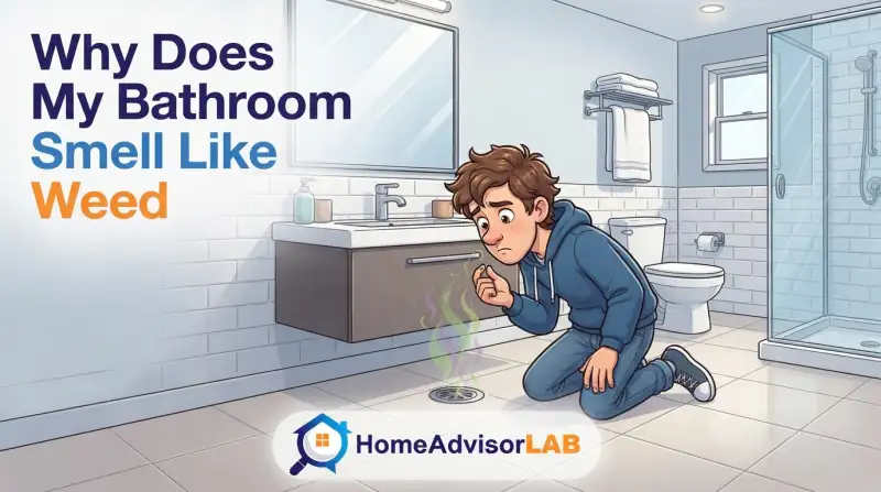 Why Does My Bathroom Smell Like Weed