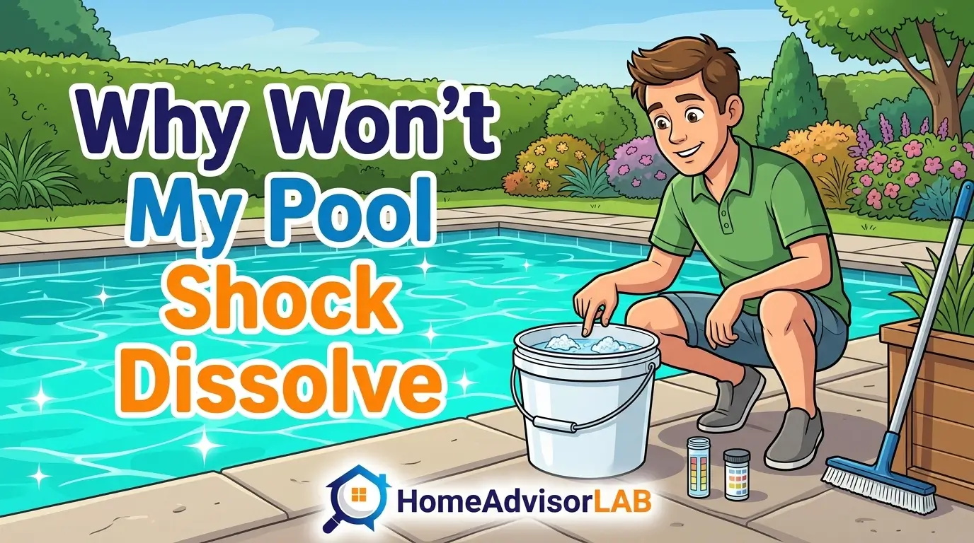 Why Won't My Pool Shock Dissolve