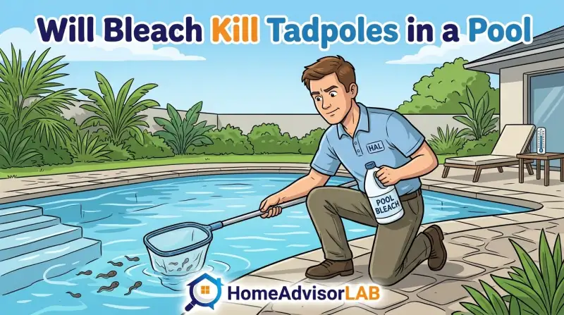 Will Bleach Kill Tadpoles in a Pool