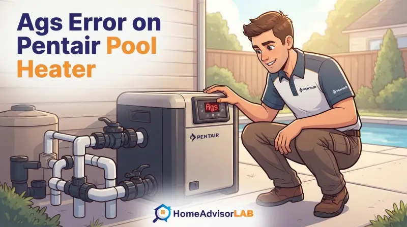 Ags Error on Pentair Pool Heater