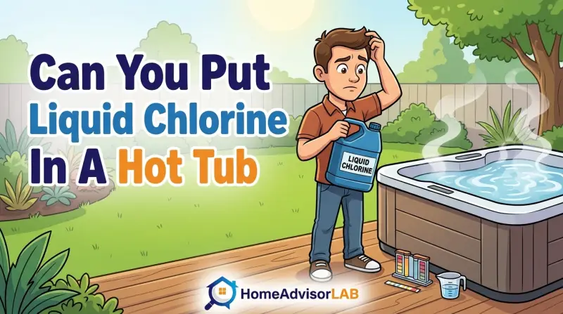 Can You Put Liquid Chlorine In A Hot Tub