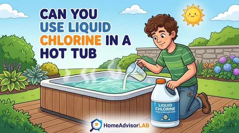 Can You Use Liquid Chlorine In A Hot Tub