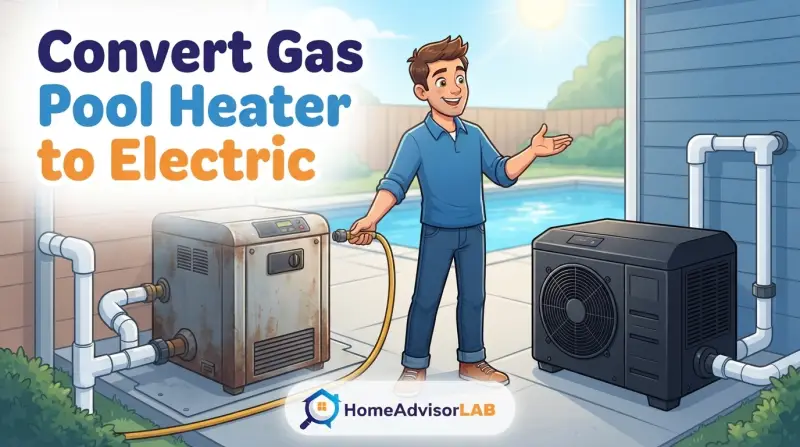 Convert Gas Pool Heater to Electric