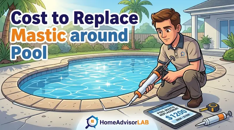 Cost to Replace Mastic around Pool