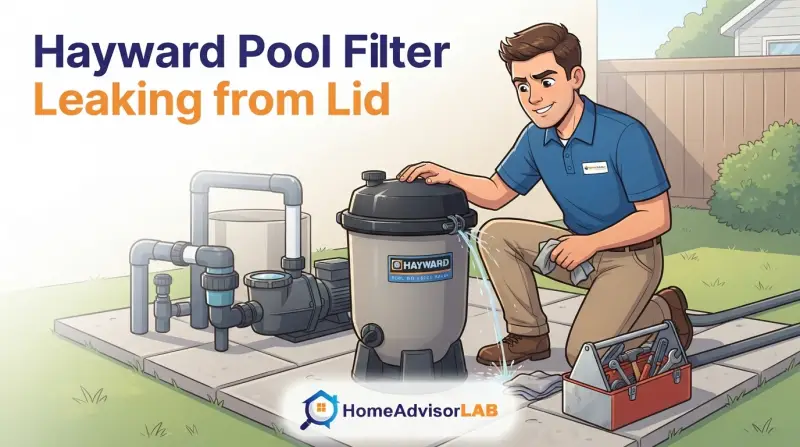 Hayward Pool Filter Leaking from Lid