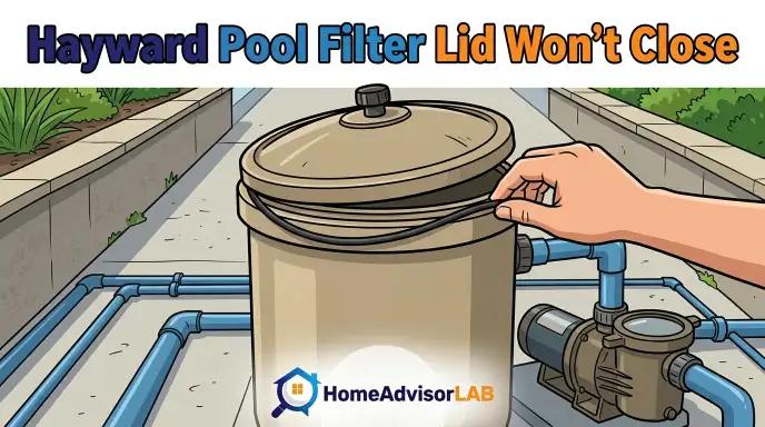 Hayward Pool Filter Lid Won’t Close