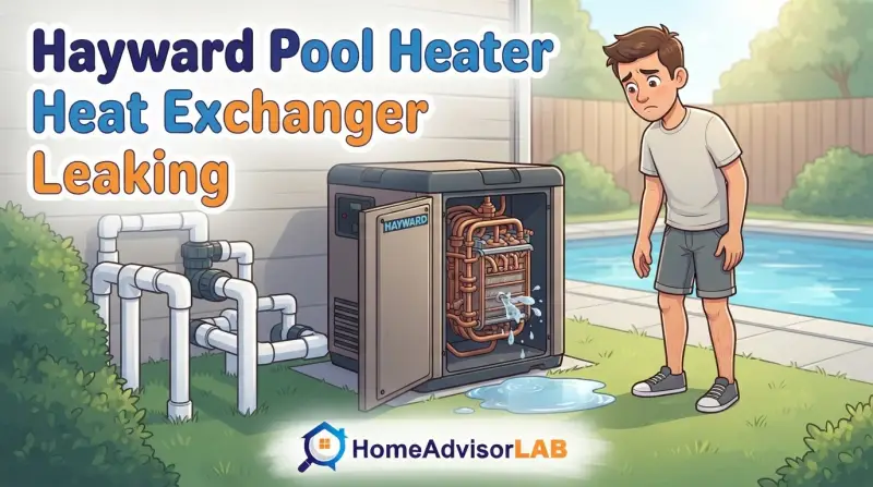 Hayward Pool Heater Heat Exchanger Leaking