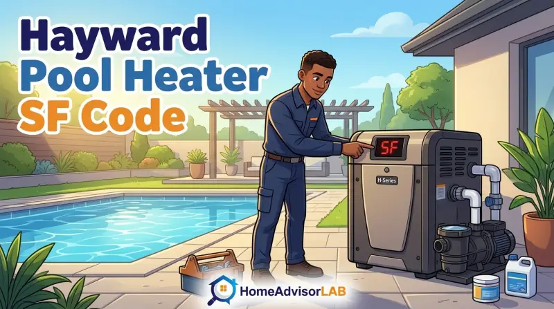 Hayward Pool Heater SF Code