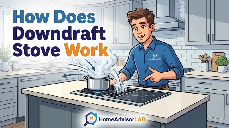 How Does Downdraft Stove Work