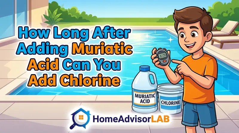 How Long After Adding Muriatic Acid Can You Add Chlorine