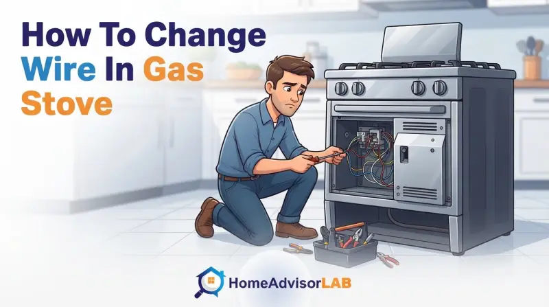 How To Change Wire In Gas Stove
