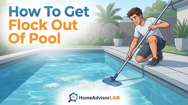 How To Get Flock Out Of Pool