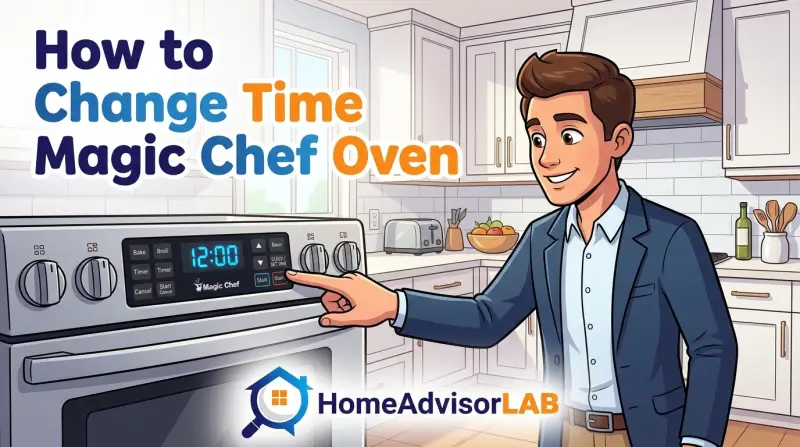 How to Change Time Magic Chef Oven