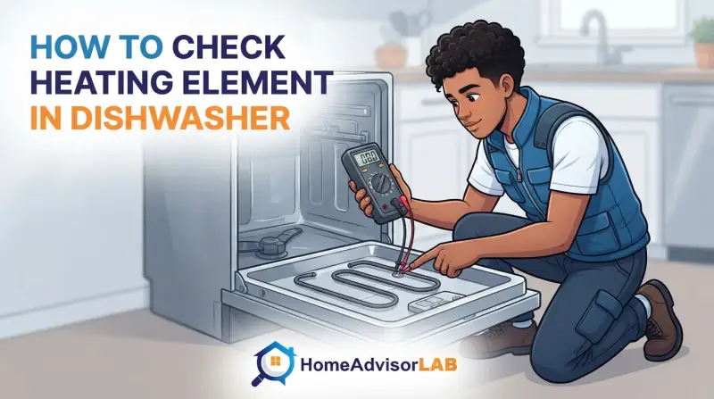 How to Check Heating Element in Dishwasher