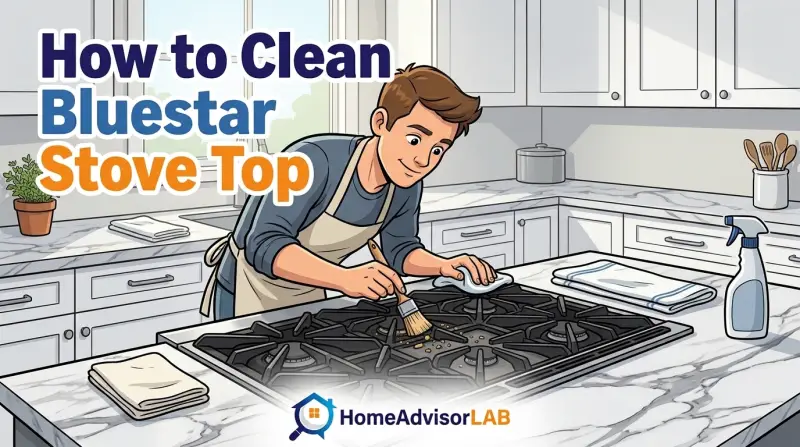 How to Clean Bluestar Stove Top