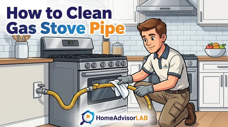How to Clean Gas Stove Pipe