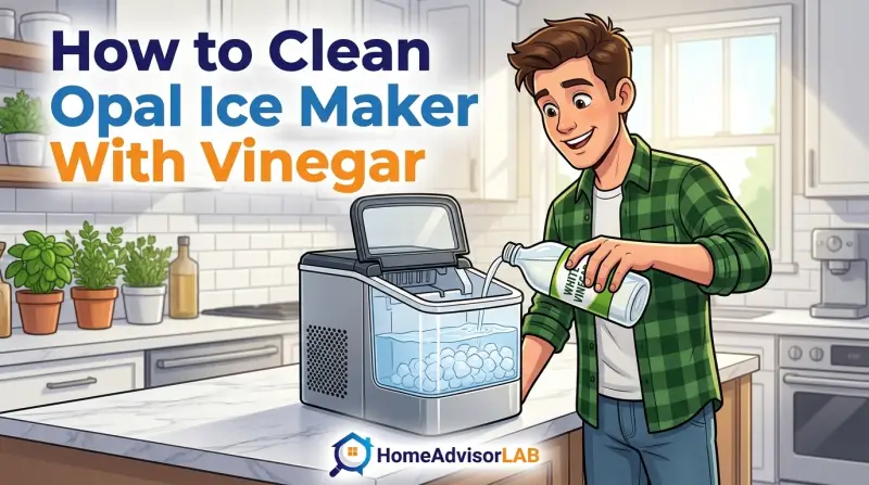 How to Clean Opal Ice Maker With Vinegar