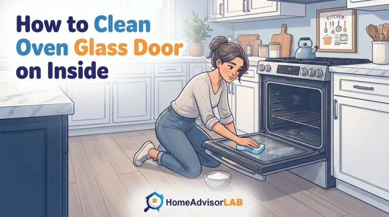 How to Clean Oven Glass Door on Inside
