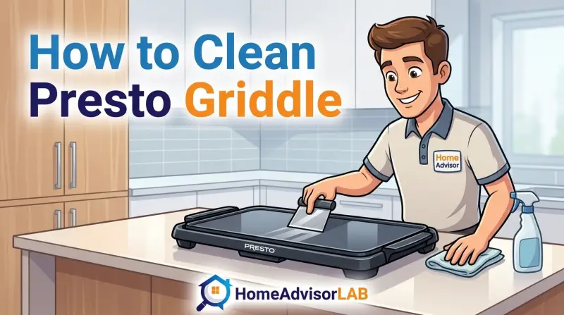 How to Clean Presto Griddle