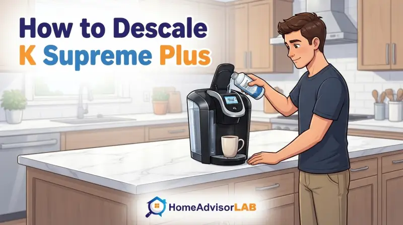 How to Descale K Supreme Plus