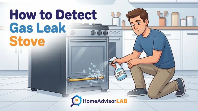 How to Detect Gas Leak Stove