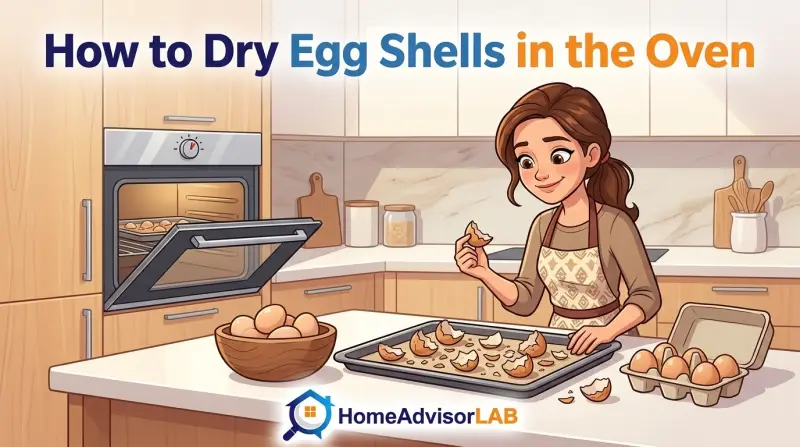 How to Dry Egg Shells in the Oven