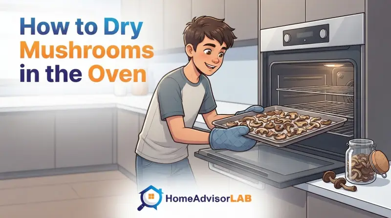 How to Dry Mushrooms in the Oven