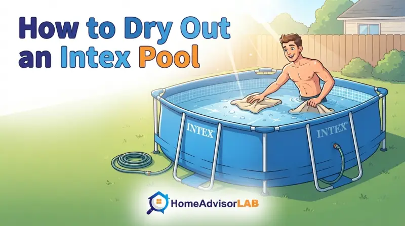 How to Dry Out an Intex Pool