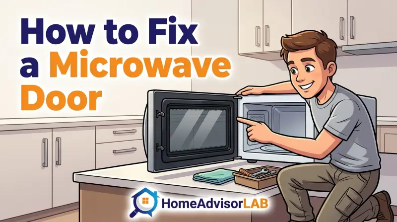 How to Fix a Microwave Door
