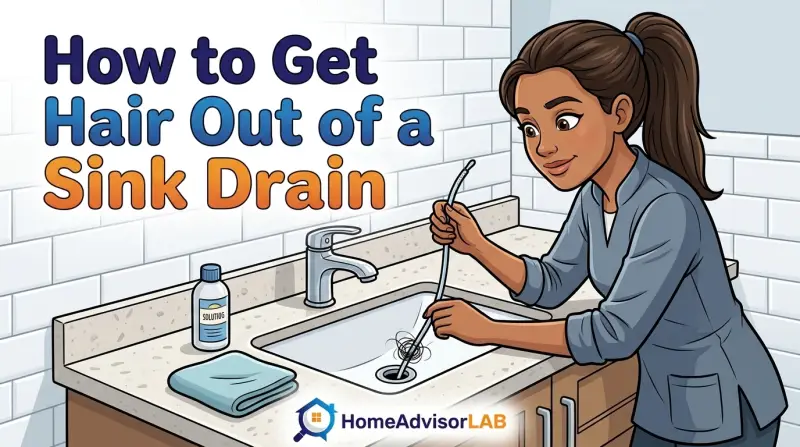 How to Get Hair Out of a Sink Drain