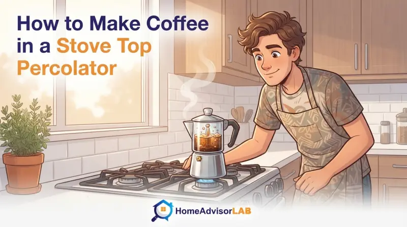 How to Make Coffee in a Stove Top Percolator
