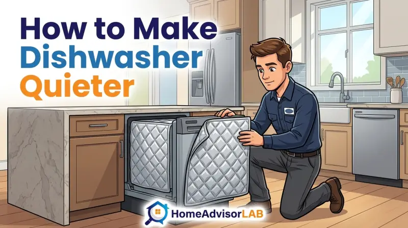 How to Make Dishwasher Quieter