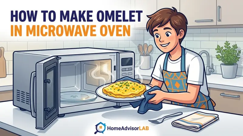 How to Make Omelet in Microwave Oven
