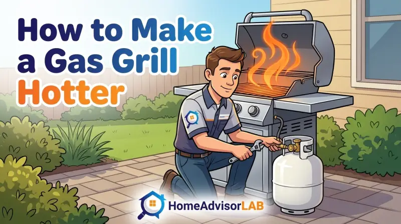 How to Make a Gas Grill Hotter